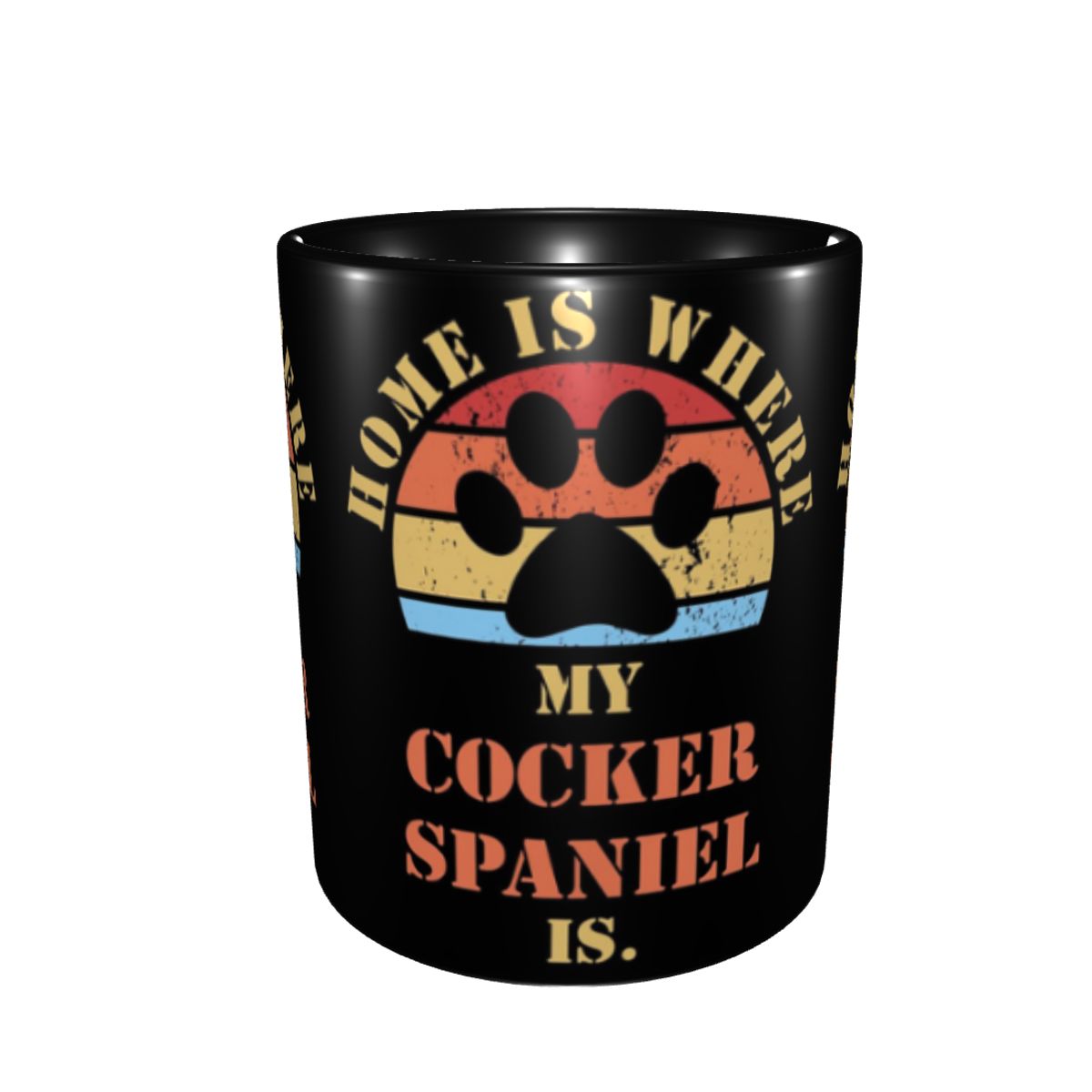 Coffee Tea Quotes - COCKER SPANIEL Dogs Funny Quote For