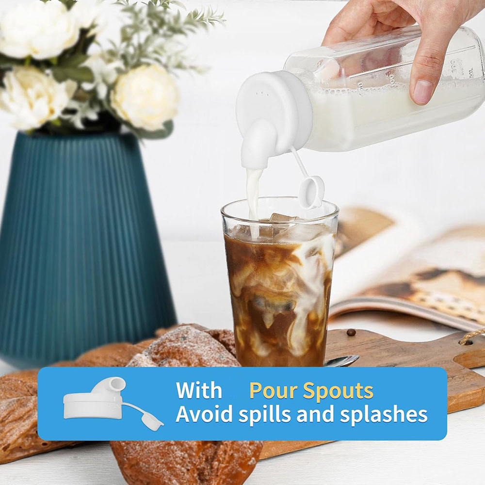 Glass Juice Bottles with Lids, – Cold Brew Jar recenzja i cena