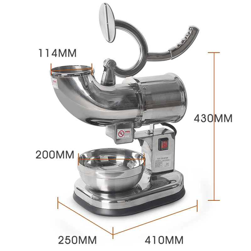 Ice Crusher Commercial Stall H – Coffee Tea Maker recenzja i cena