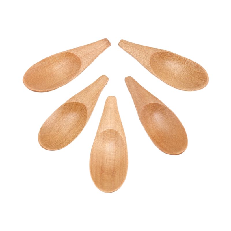 B69C 5 Pieces Mini Wooden Spoo – Coffee Tea Etc recenzja i cena