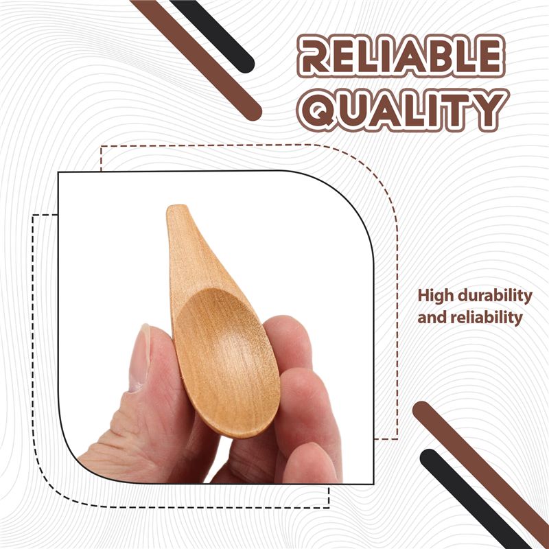 B69C 5 Pieces Mini Wooden Spoo – Coffee Tea Etc recenzja i cena