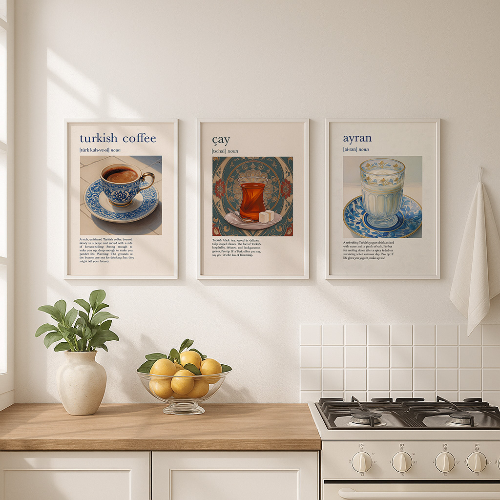 Kitchen Poster Traditional Tur – Coffee And Tea Lyrics recenzja i cena