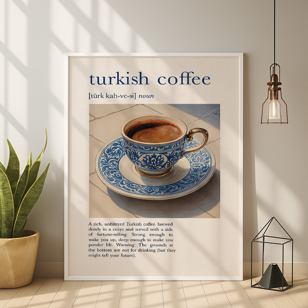 Kitchen Poster Traditional Tur – Coffee And Tea Lyrics recenzja i cena