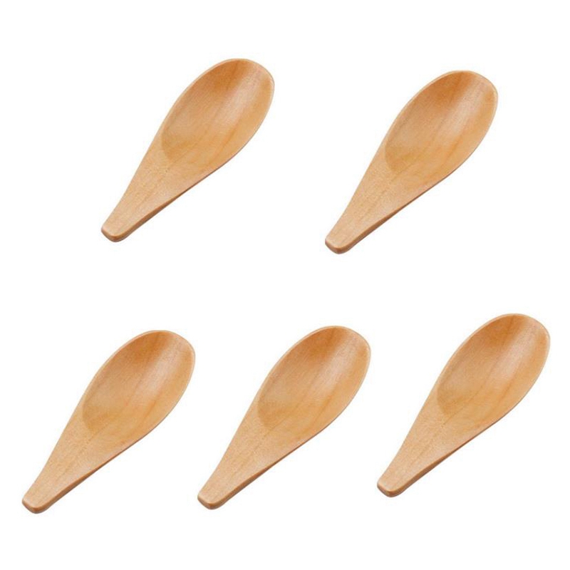 spoon5 Pieces Mini Wooden Spoo – Coffee Tea Etc recenzja i cena