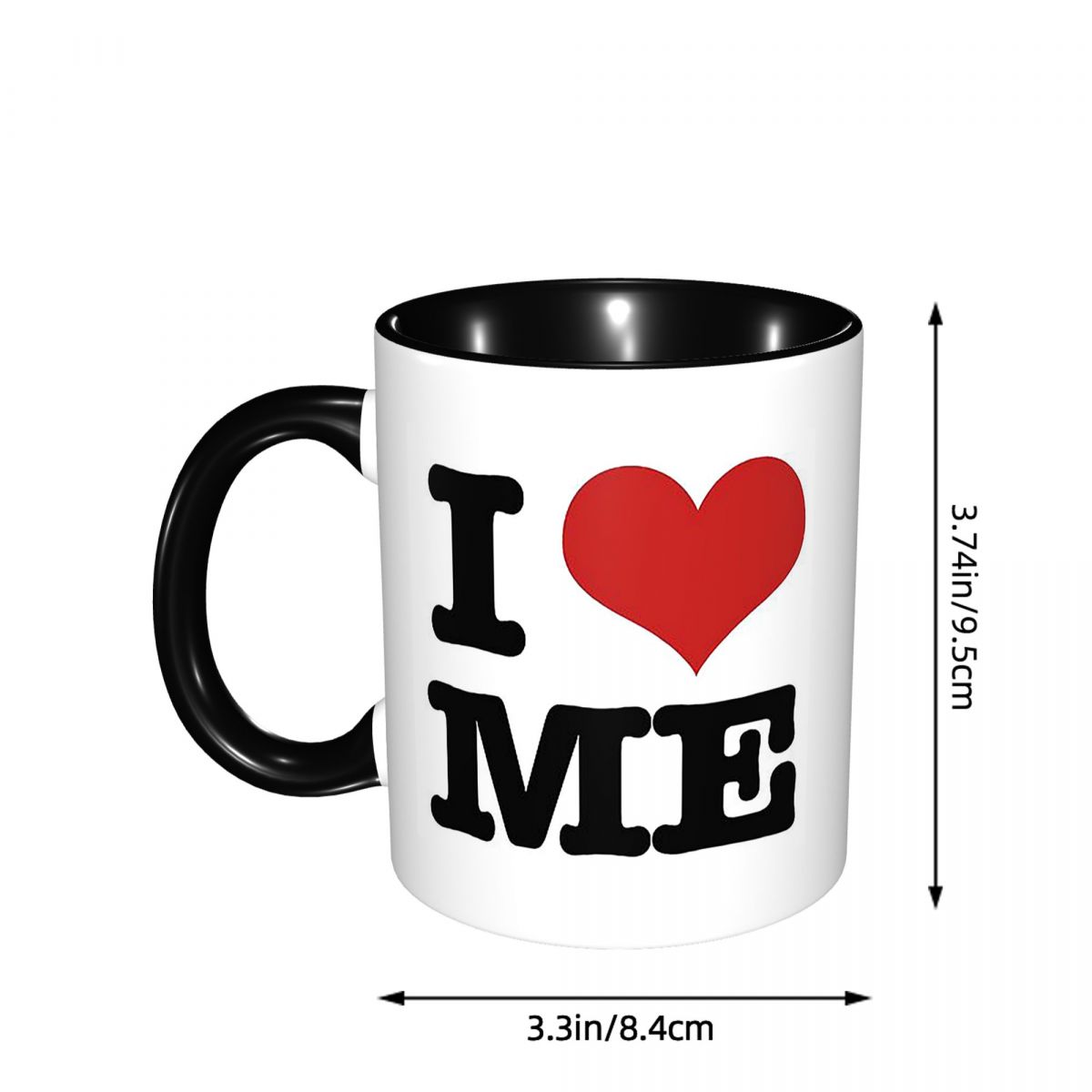 I Love Me Mug Funny Ceramic Co – Coffee Tea Me recenzja i cena