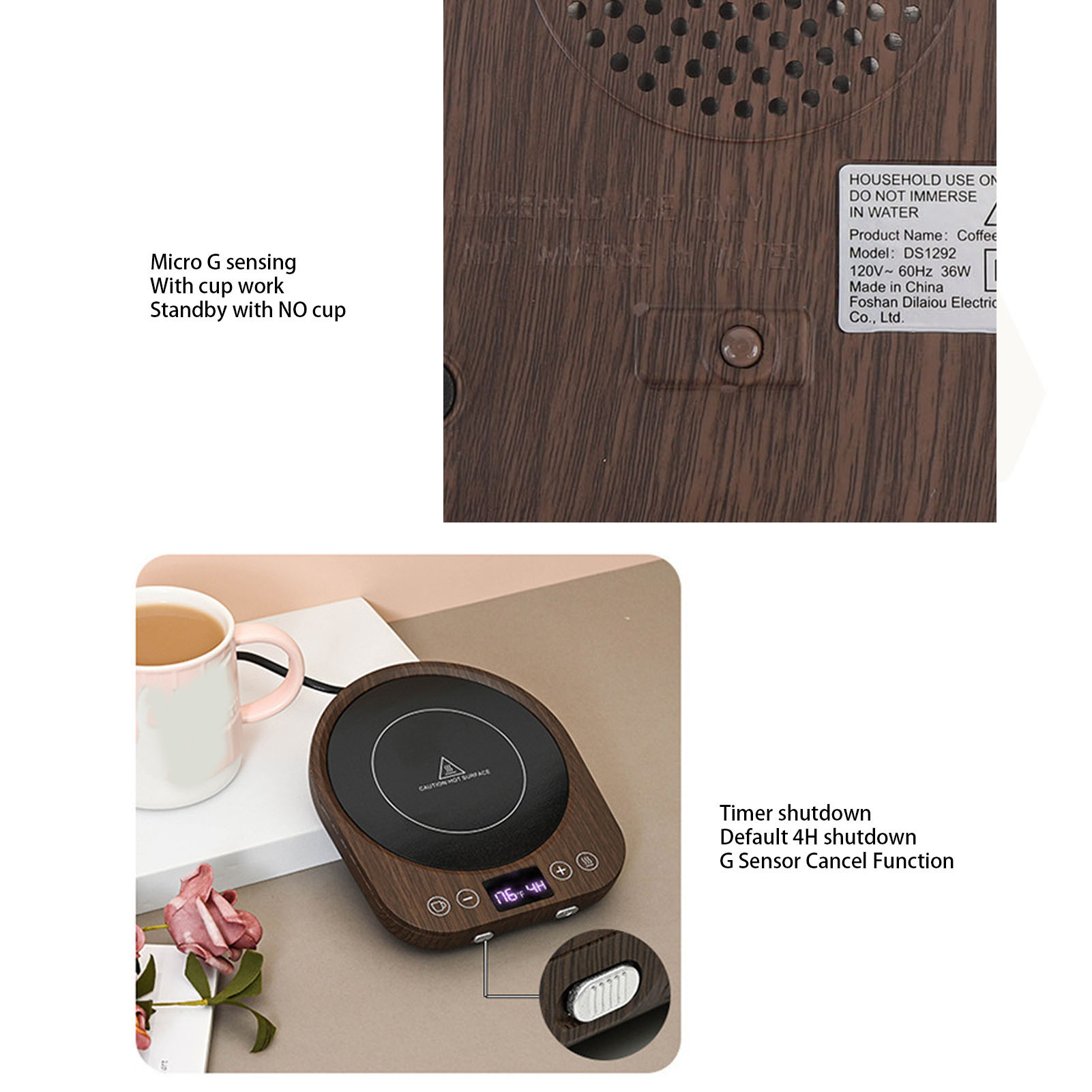 H5.20 solid wood coffee table  – Coffee & Tea Difabis recenzja i cena