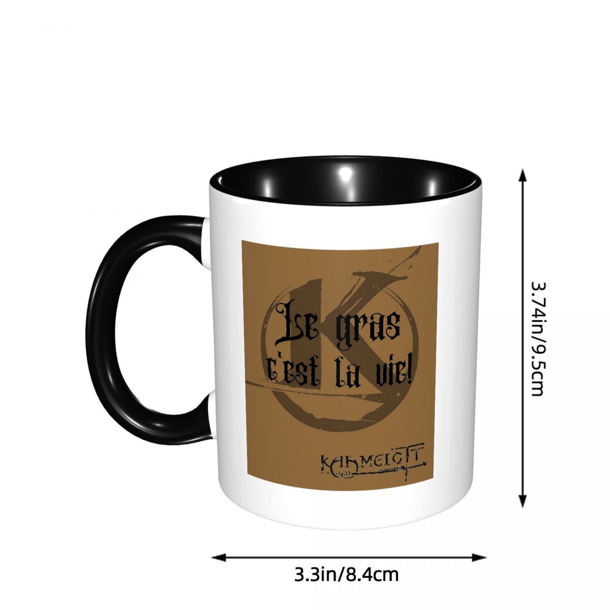 Quote Kaamelott The Fat! Mug F – Coffee Tea Quotes recenzja i cena