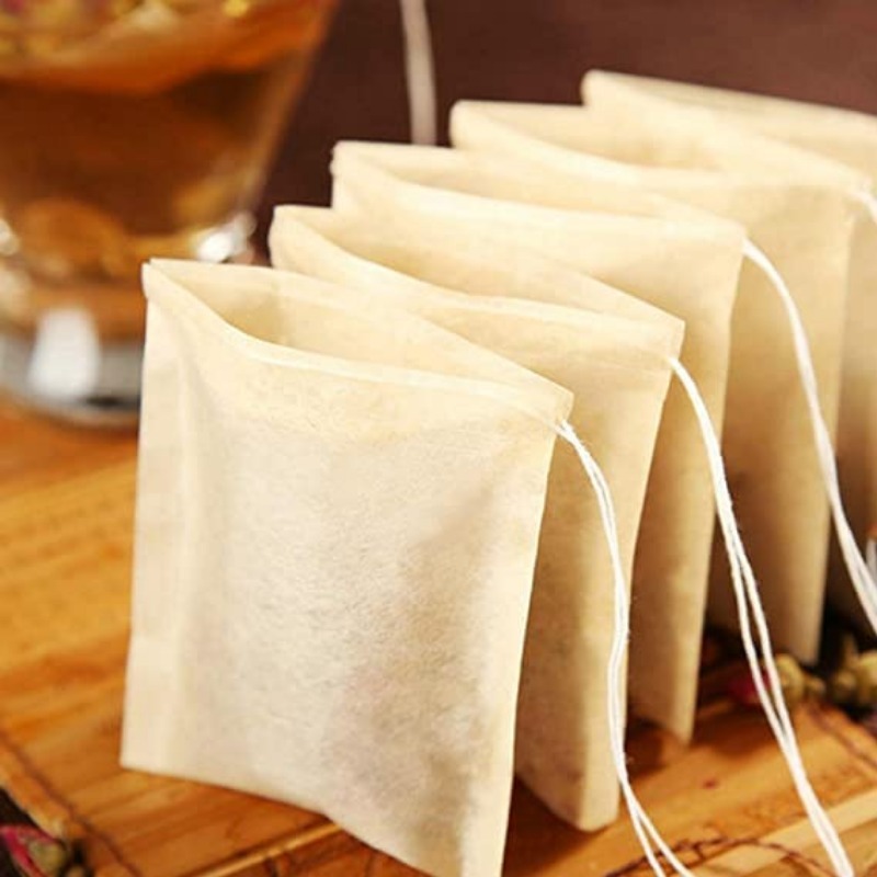 100/500x Cloth Tea Bags with D – Coffee Bean And Tea Leaf recenzja i cena