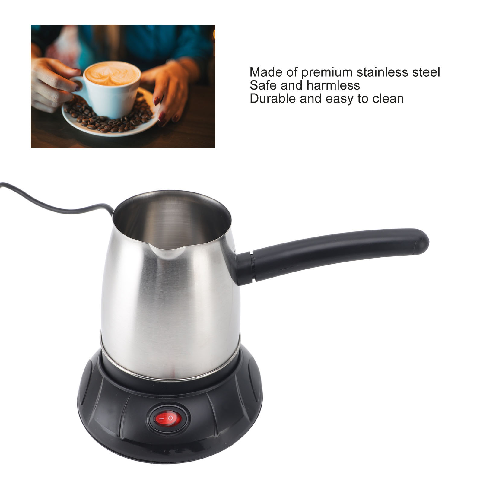 500ml Stainless Steel Electric – Coffee Tea Maker recenzja i cena