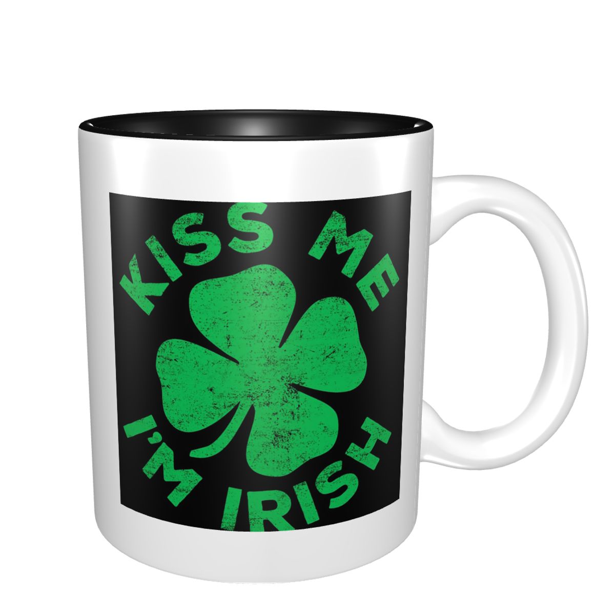 Kiss Me I'm Irish Mug Funny Ce – Coffee Tea Me recenzja i cena