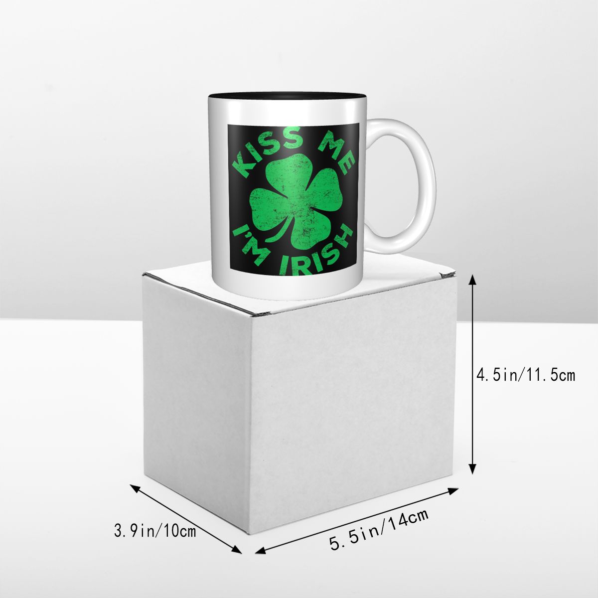 Kiss Me I'm Irish Mug Funny Ce – Coffee Tea Me recenzja i cena