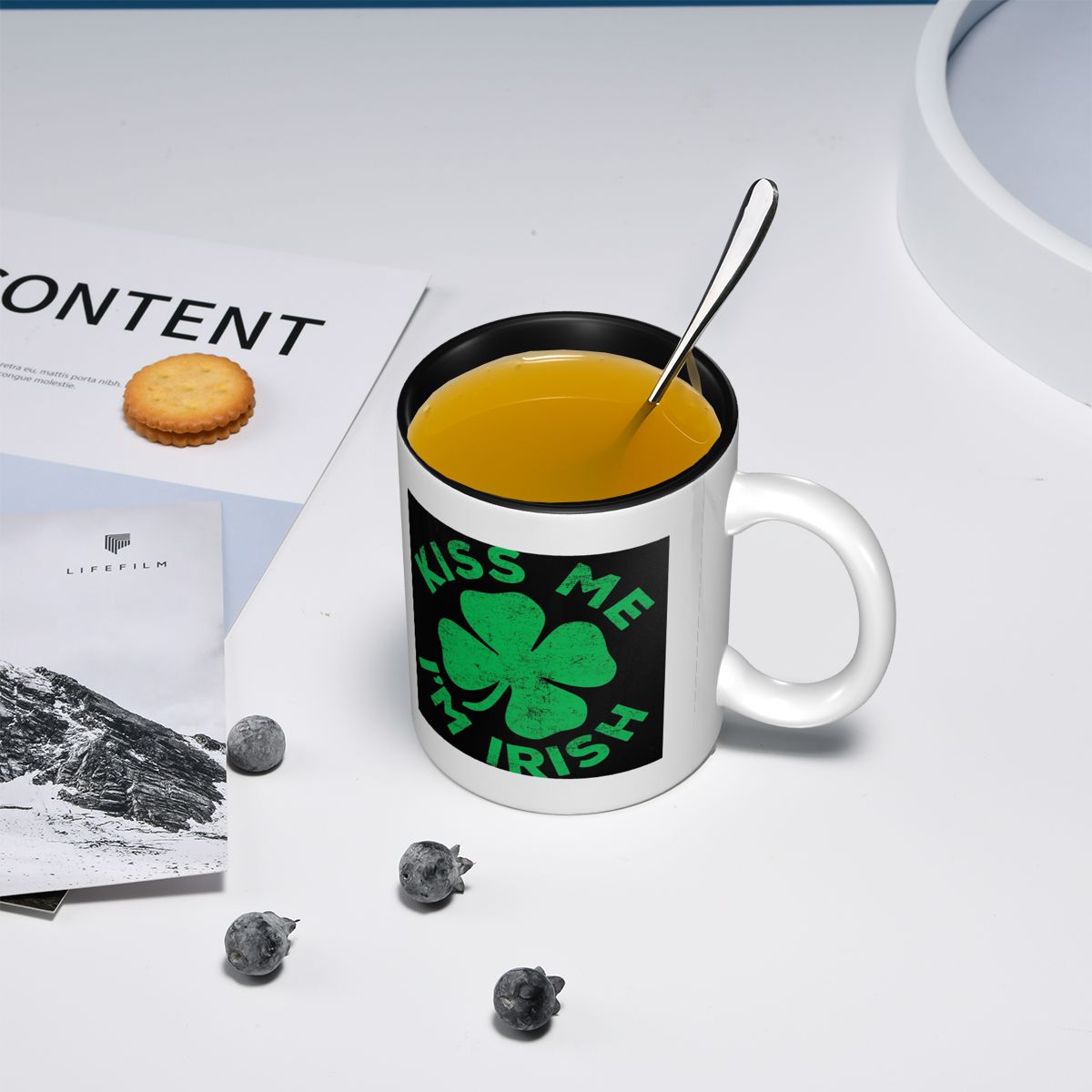 Kiss Me I'm Irish Mug Funny Ce – Coffee Tea Me recenzja i cena