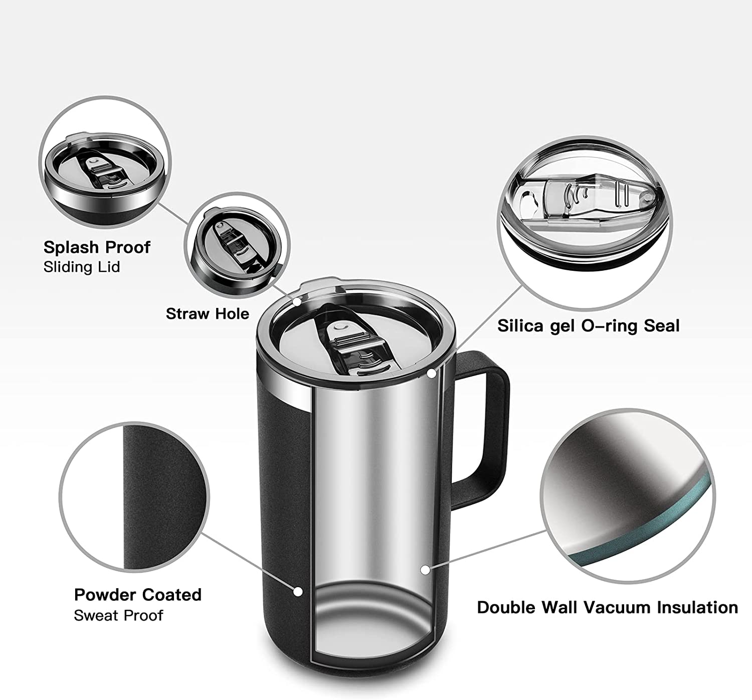 680ml Stainless Steel Coffee C – Coffee Tea Warmer recenzja i cena