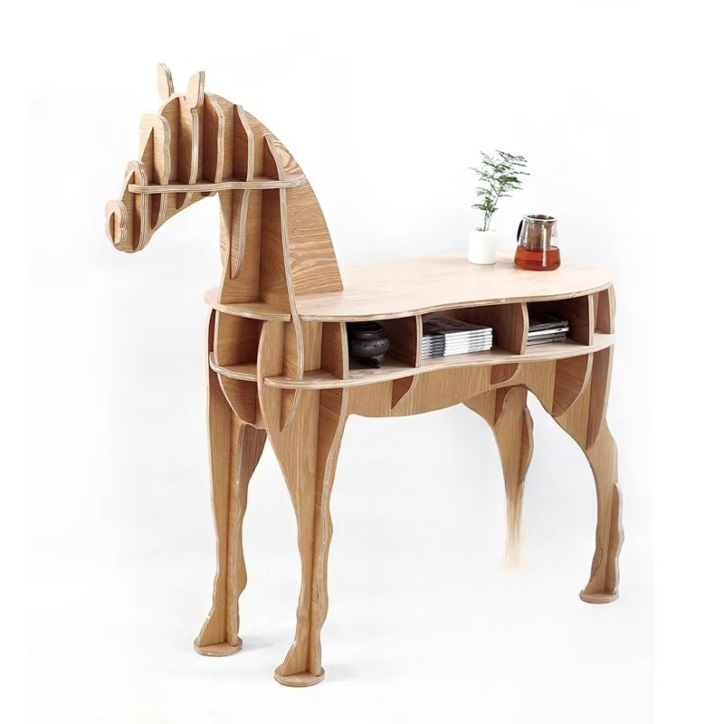 Creative Wooden Horse Tea Coff – Coffee Tea Library recenzja i cena