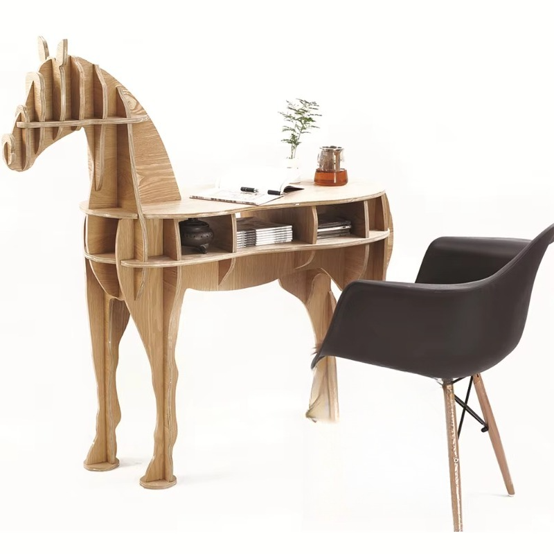 Creative Wooden Horse Tea Coff – Coffee Tea Library recenzja i cena