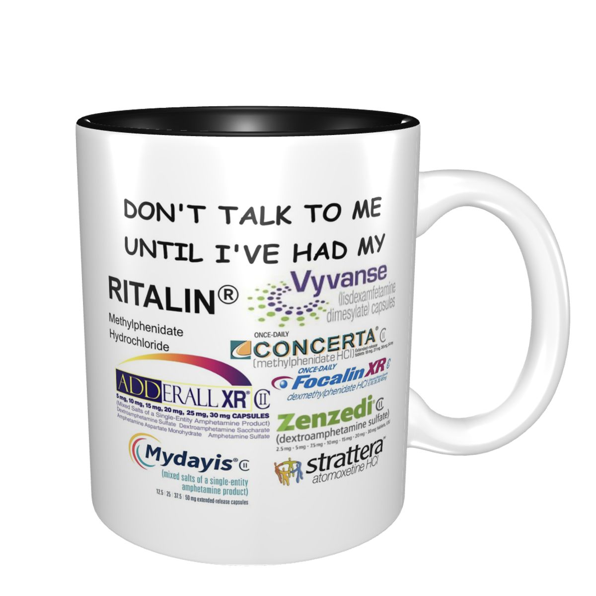 Dont Talk To Me Mug Funny Cera – Coffee Tea Me recenzja i cena