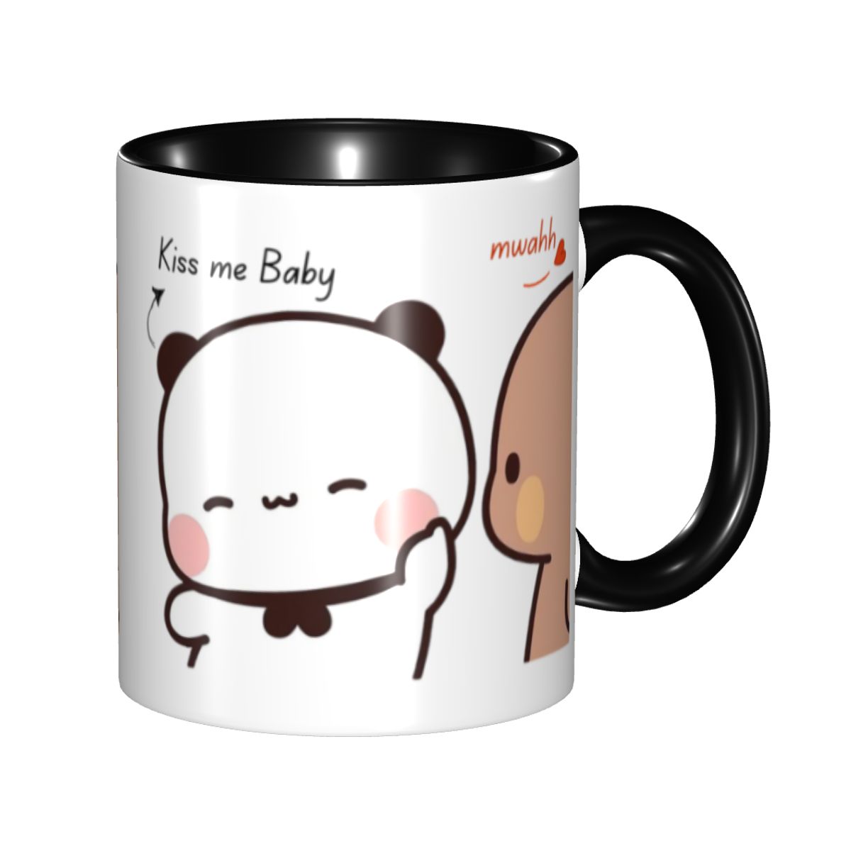Personalized Kiss Me Baby Mwah – Coffee Tea Me recenzja i cena
