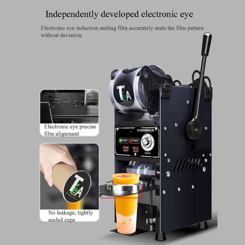 Automatic Cup sealing machine  – Coffee Tea recenzja i cena