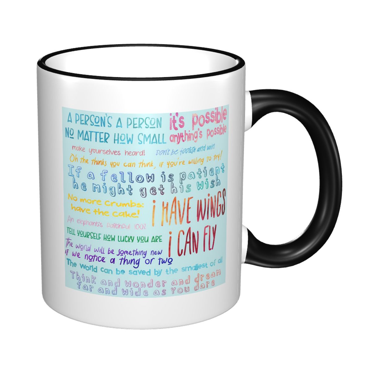 Seussical Quotes Set Mug Funny – Coffee Tea Quotes recenzja i cena