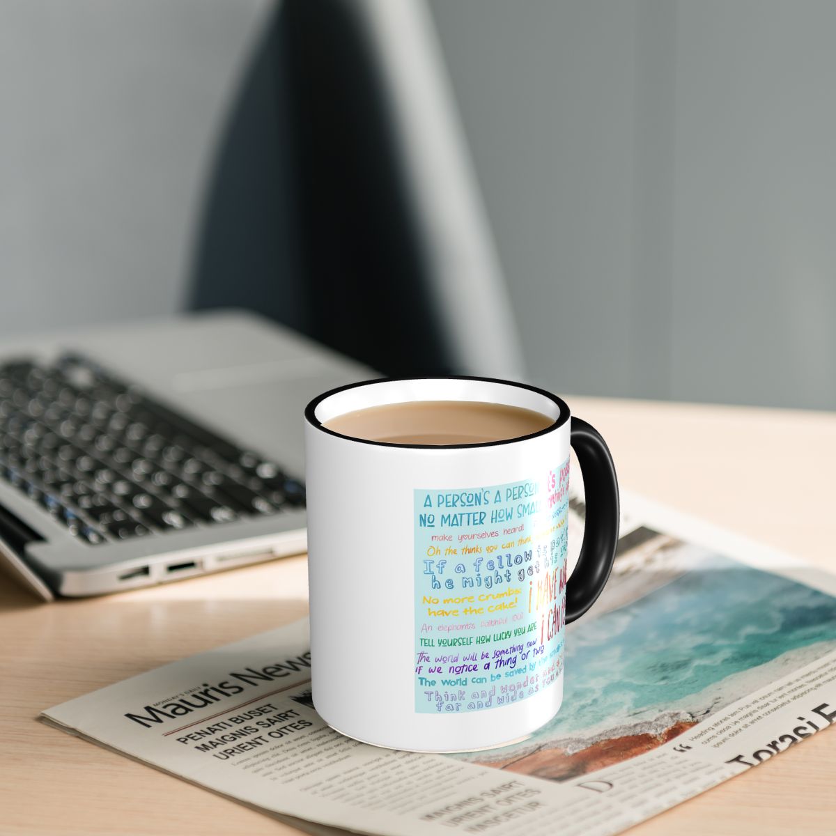 Seussical Quotes Set Mug Funny – Coffee Tea Quotes recenzja i cena