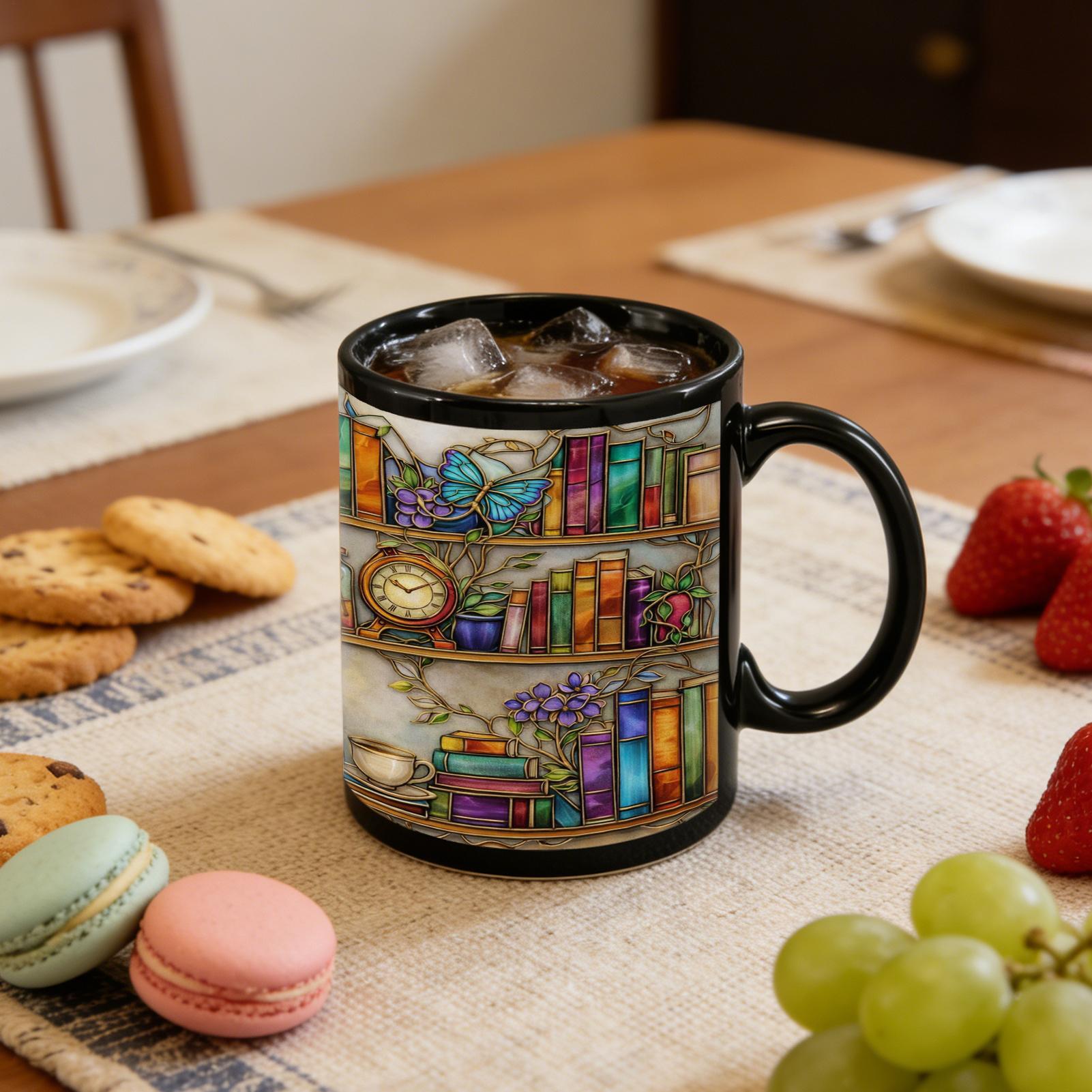 Mug For Coffee Cat Theme Heat- – Coffee Tea Library recenzja i cena