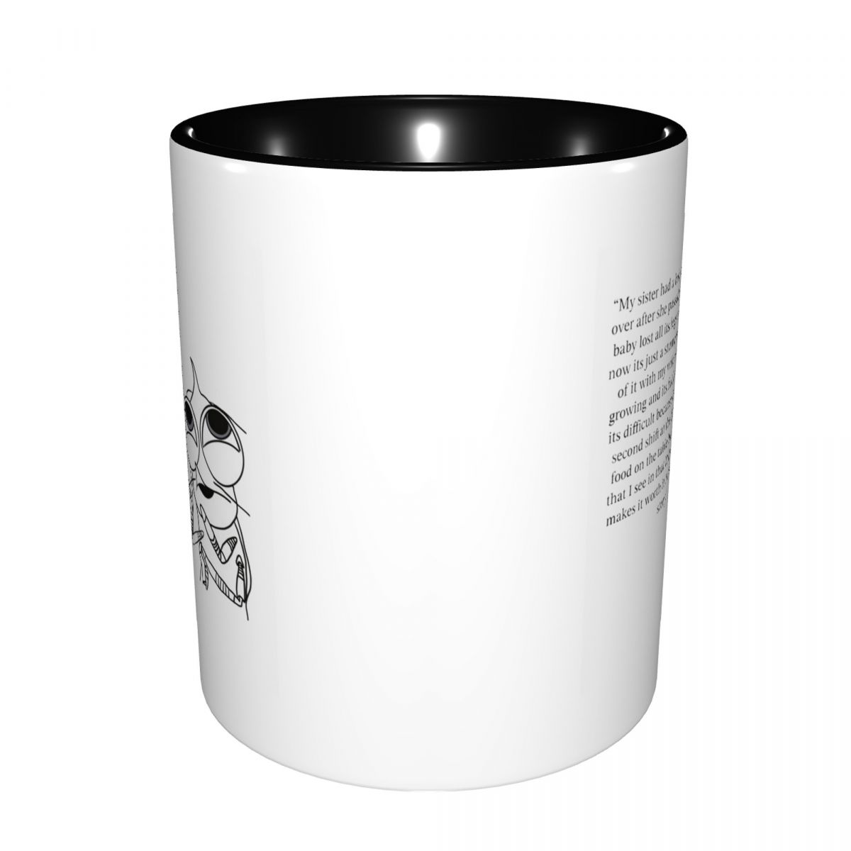 Shark Tales Shrimp Quote Mug F – Coffee Tea Quotes recenzja i cena