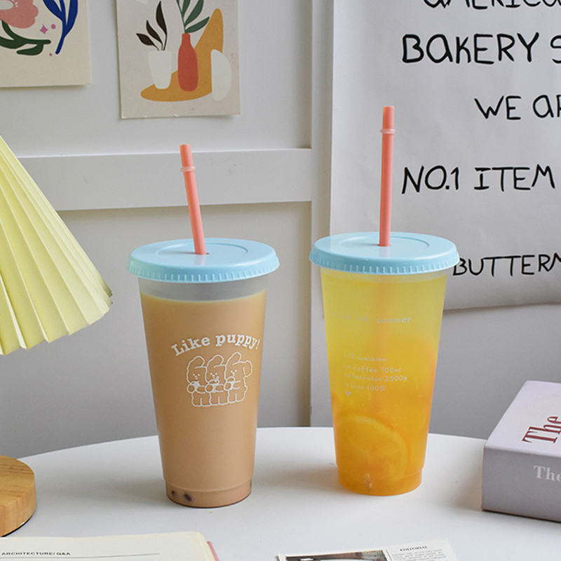 Plastic Water Bottle Cute Coff – Coffee Tea Equipment recenzja i cena