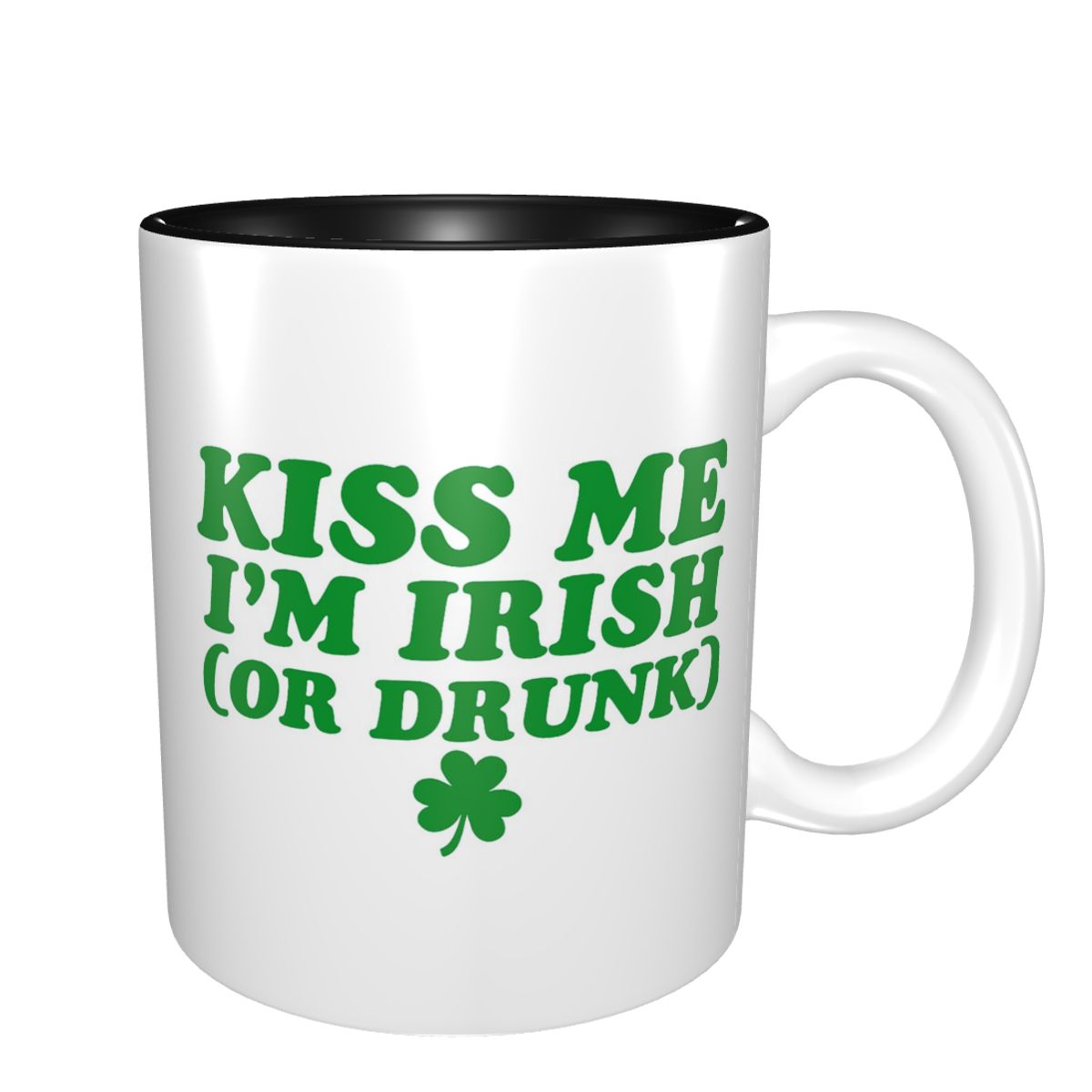 Kiss Me I'm Irish Mug Funny Ce – Coffee Tea Me recenzja i cena