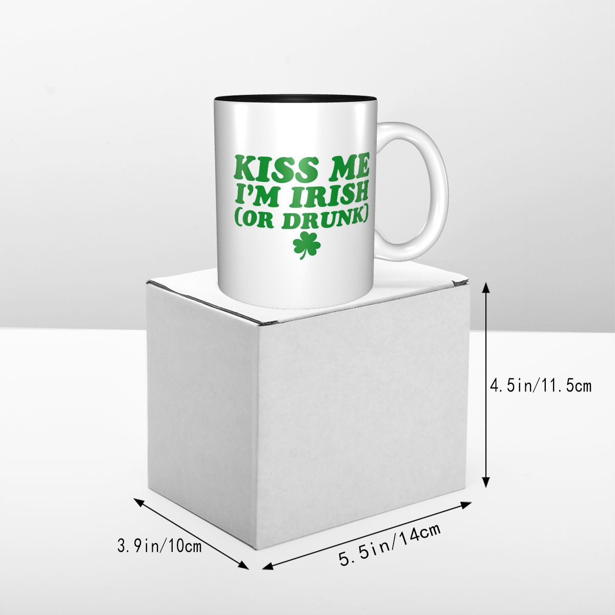 Kiss Me I'm Irish Mug Funny Ce – Coffee Tea Me recenzja i cena