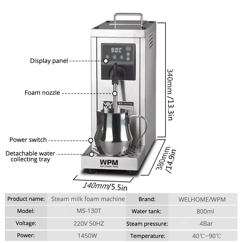 Boiling Water Machine Milk Bub – Coffee Tea Equipment recenzja i cena