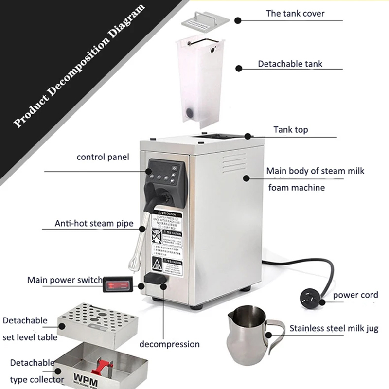 Boiling Water Machine Milk Bub – Coffee Tea Equipment recenzja i cena