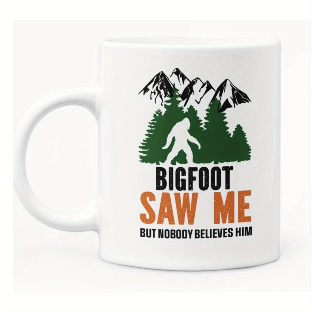 1 Bigfoot Saw Me 11oz White Ce – Coffee Tea Me recenzja i cena