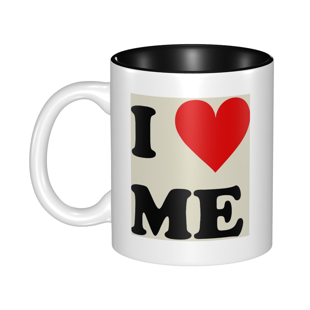 I Love Me Heart Mug Funny Cera – Coffee Tea Me recenzja i cena