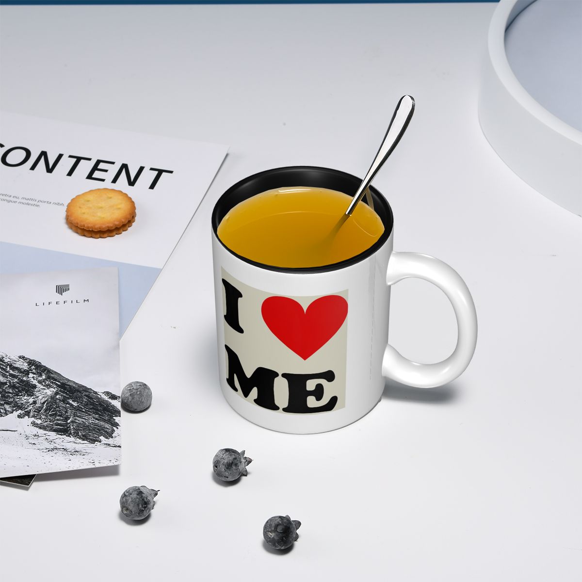 I Love Me Heart Mug Funny Cera – Coffee Tea Me recenzja i cena