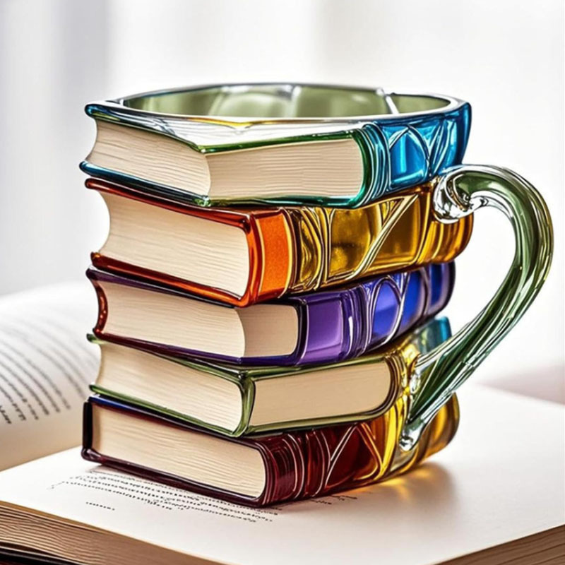Book Coffee Mug Cappuccino col – Coffee Tea Library recenzja i cena