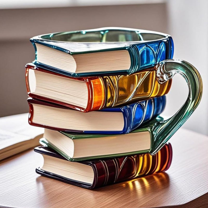 Book Coffee Mug Cappuccino col – Coffee Tea Library recenzja i cena