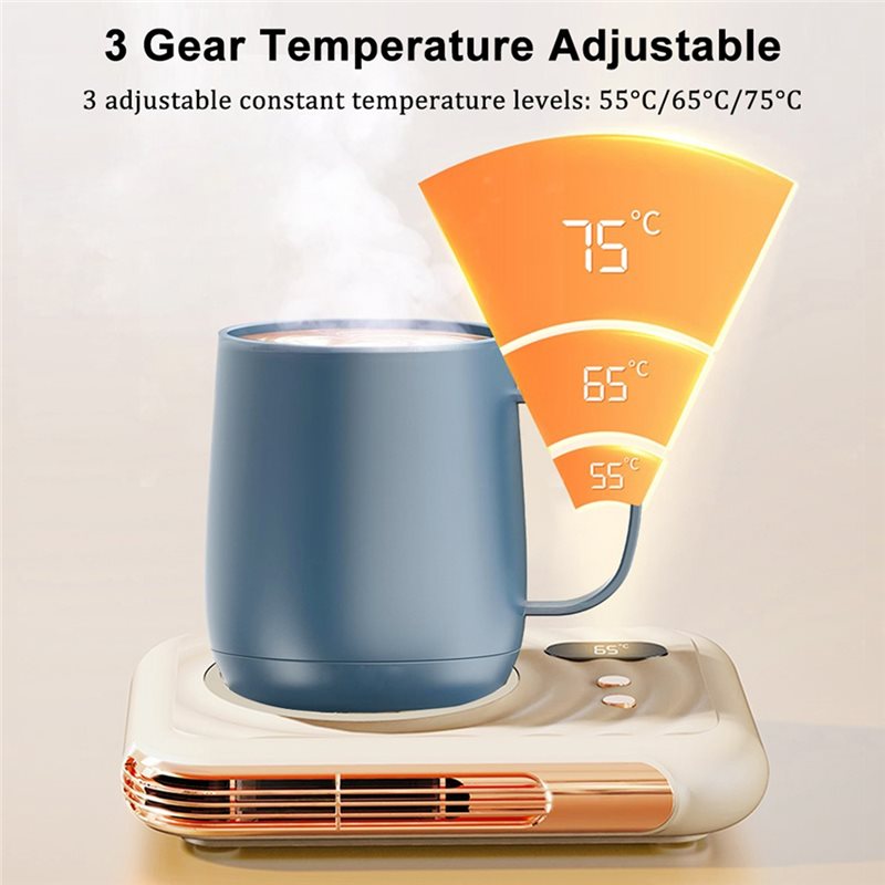 【LAST CHANCE】Electric Fan Mug  – Coffee Tea Warmer recenzja i cena
