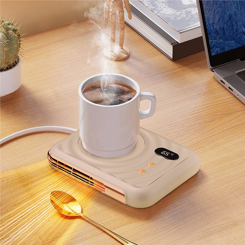 【LAST CHANCE】Electric Fan Mug  – Coffee Tea Warmer recenzja i cena