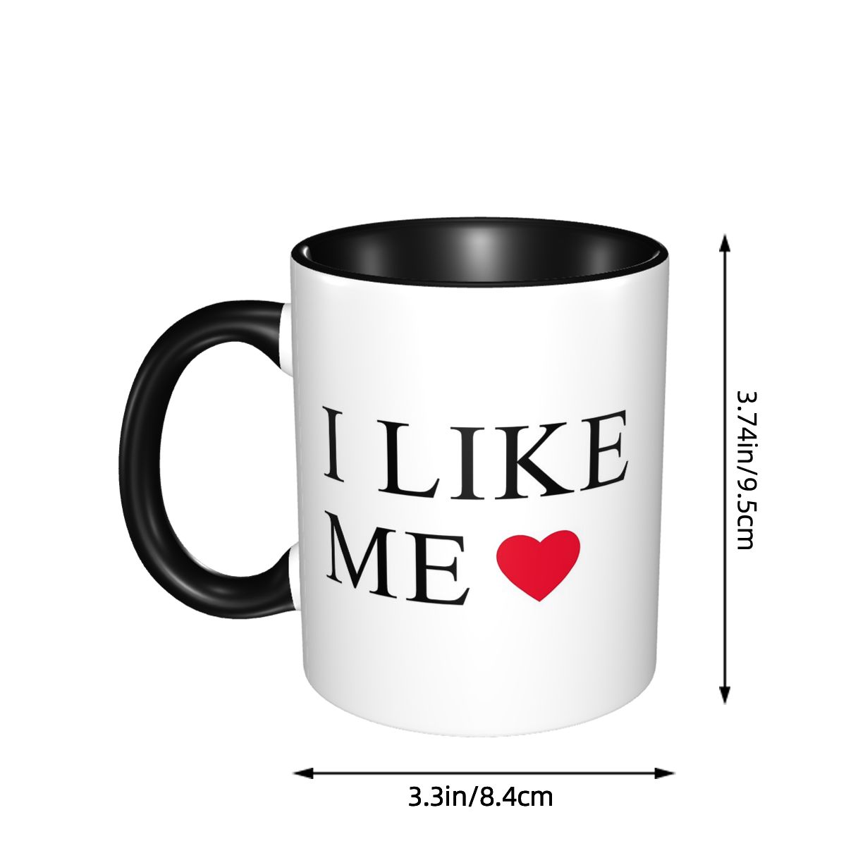I Like Me Mug Funny Ceramic Co – Coffee Tea Me recenzja i cena