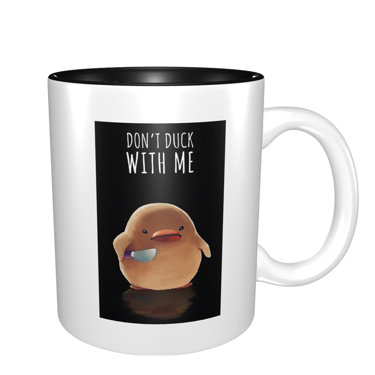 Don't Duck With Me - Meme Mug  – Coffee Tea Me recenzja i cena
