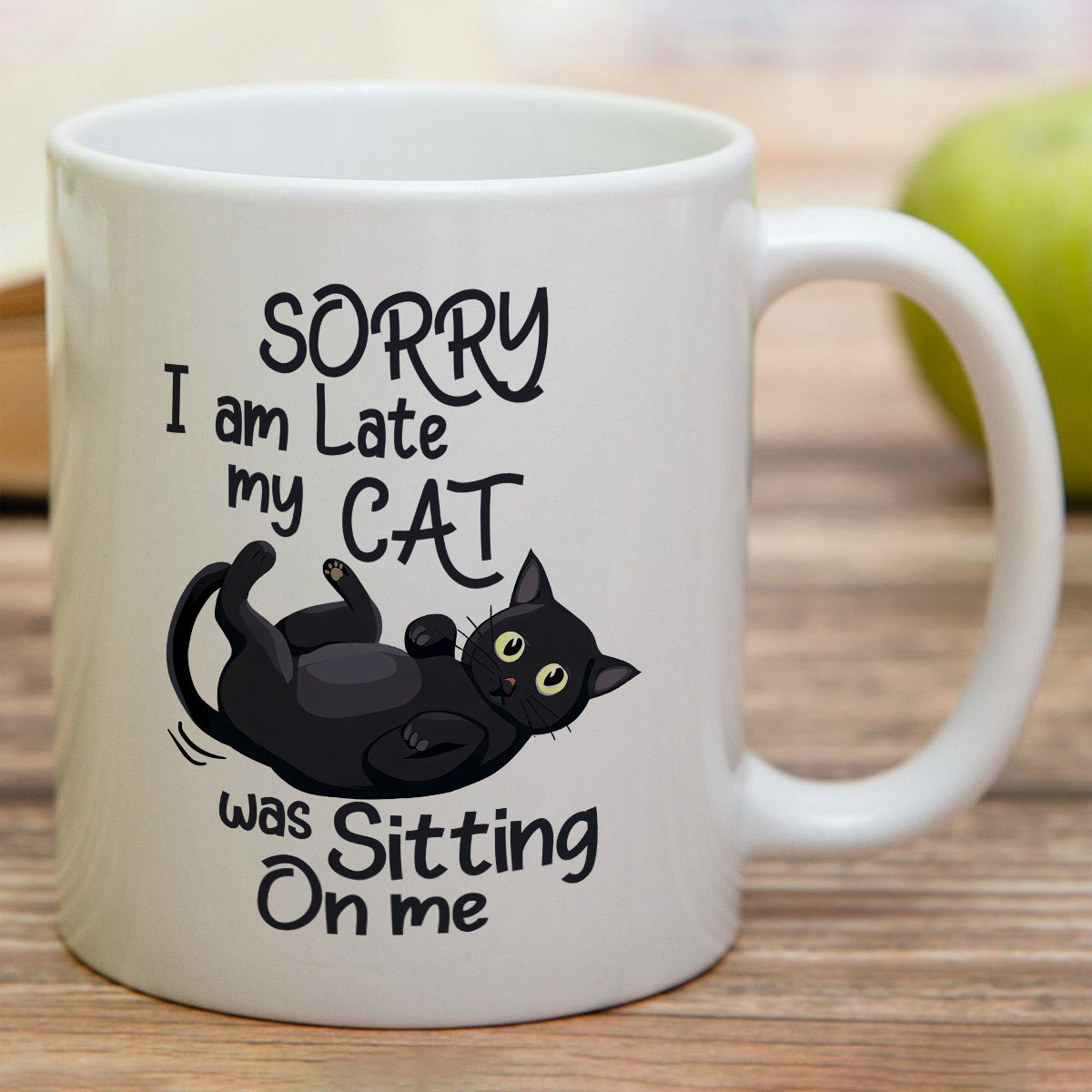 1 Funny Cat Shaped Ceramic Mug – Coffee Tea Me recenzja i cena