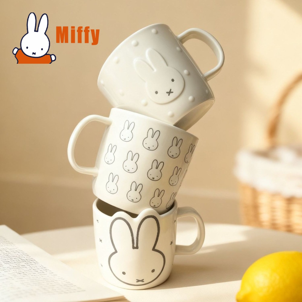 Kawaii Miffy Ceramic Mug Cute  – Coffee Tea Good Morning recenzja i cena
