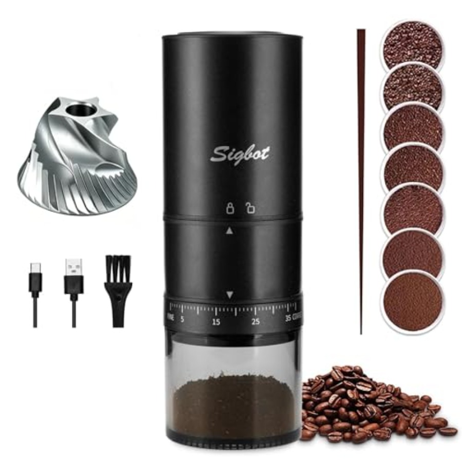 Portable Electric Coffee Grind – Coffee & Tea Difabis recenzja i cena