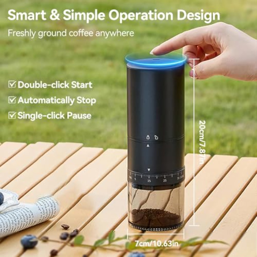 Portable Electric Coffee Grind – Coffee & Tea Difabis recenzja i cena