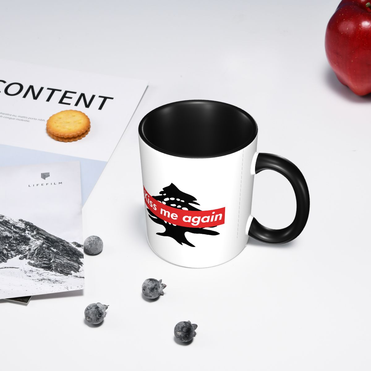 Lebanon Flag Lebanese Kiss Me  – Coffee Tea Me recenzja i cena