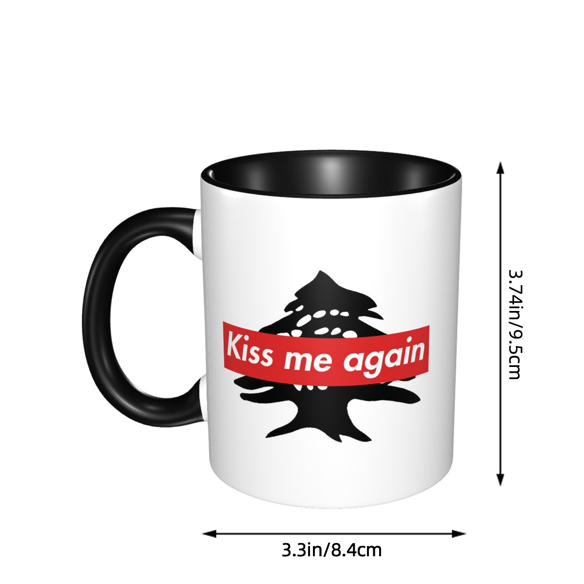 Lebanon Flag Lebanese Kiss Me  – Coffee Tea Me recenzja i cena