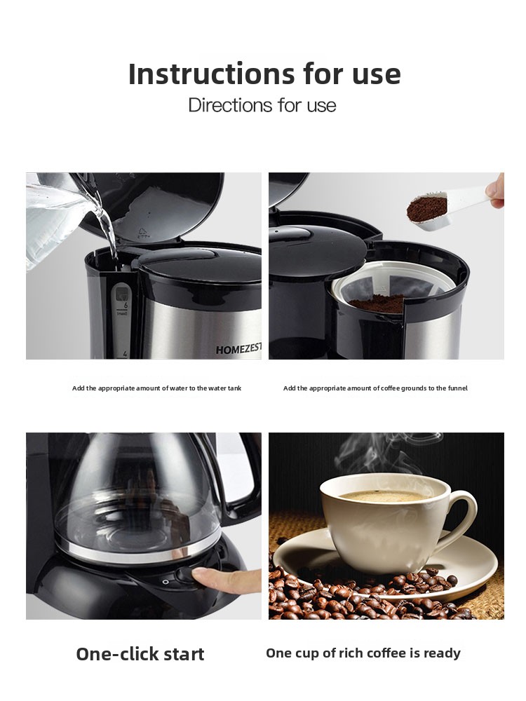 Homezest Coffee Machine Automa – Coffee Tea Maker recenzja i cena