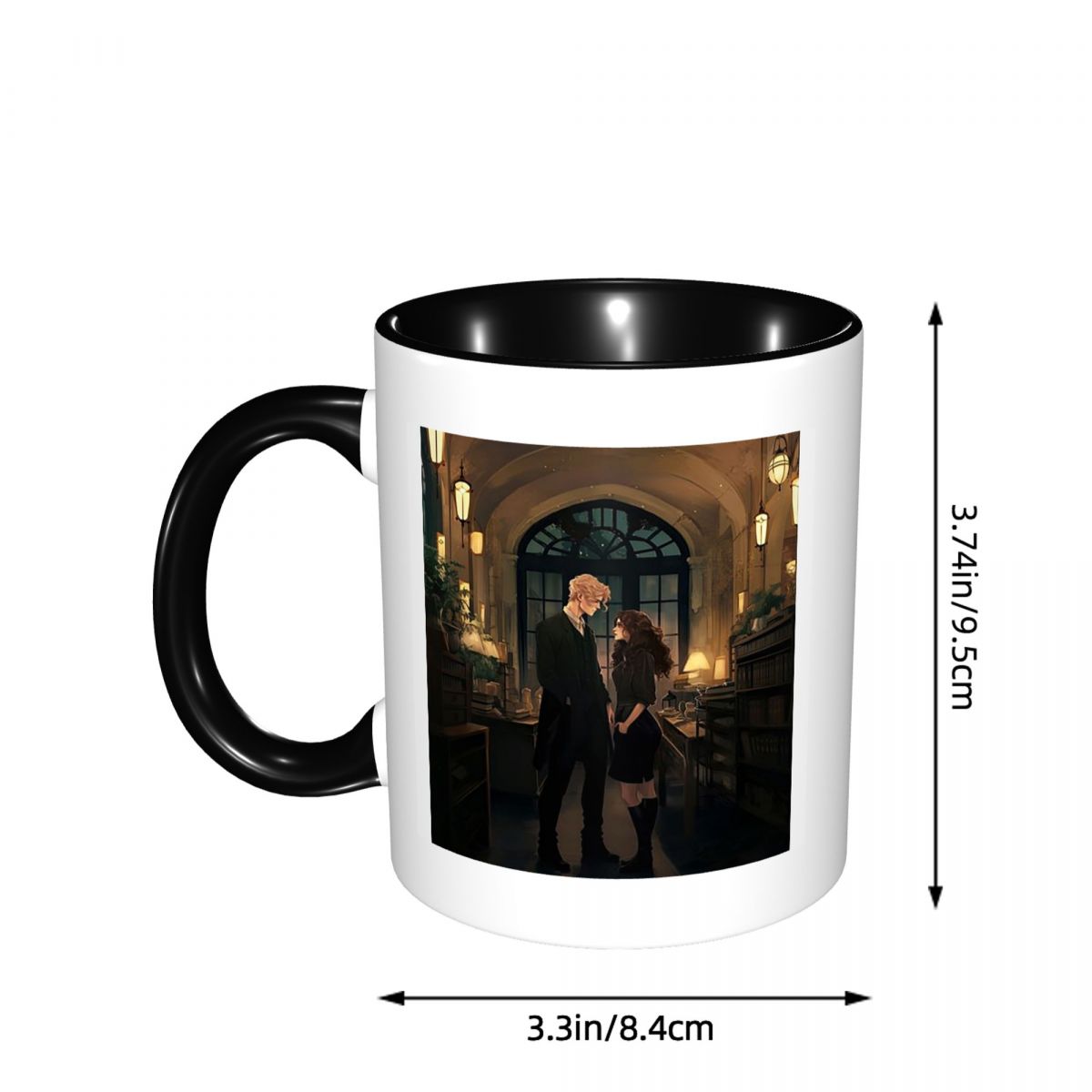 Dramione At The Library Mug Fu – Coffee Tea Library recenzja i cena