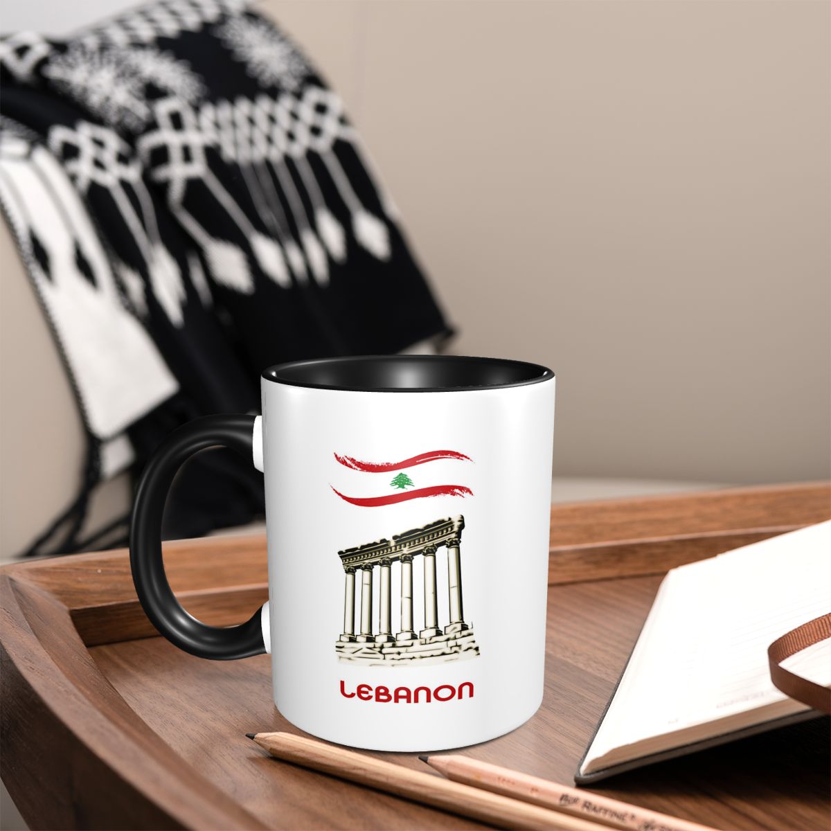 Lebanon Flag Lebanese Kiss Me  – Coffee Tea Me recenzja i cena