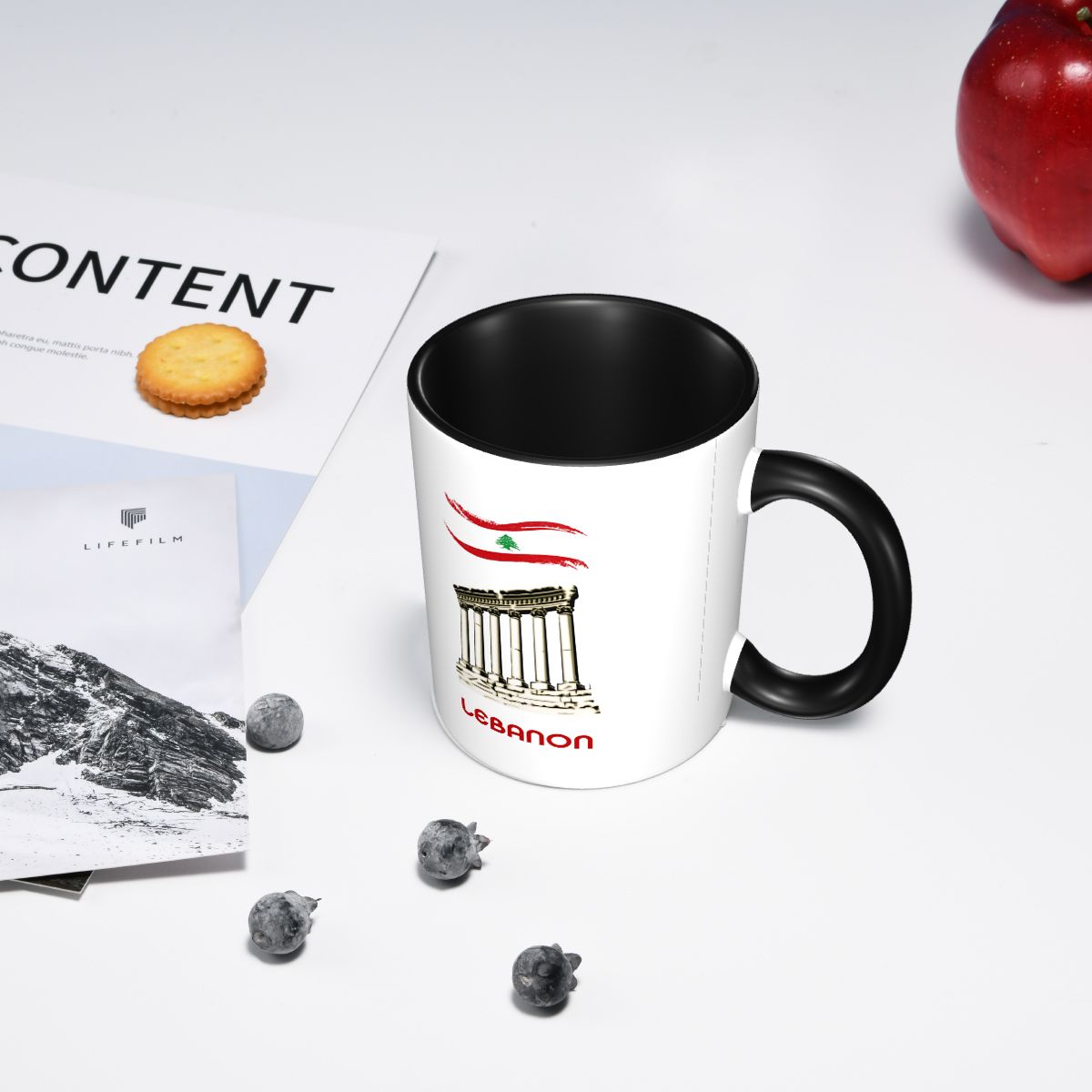 Lebanon Flag Lebanese Kiss Me  – Coffee Tea Me recenzja i cena